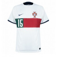 Camiseta Portugal Rafael Leao #15 Visitante Equipación Mundial 2022 manga corta